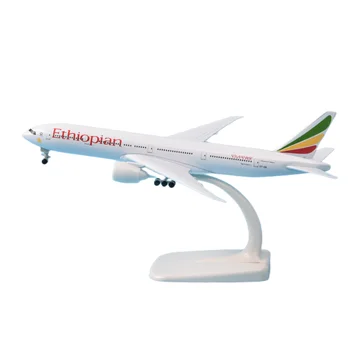 Customization Boeing 787 20cm Metal 1/400 Scale Model Aircraft Airplane Ethiopian Aircraft Model