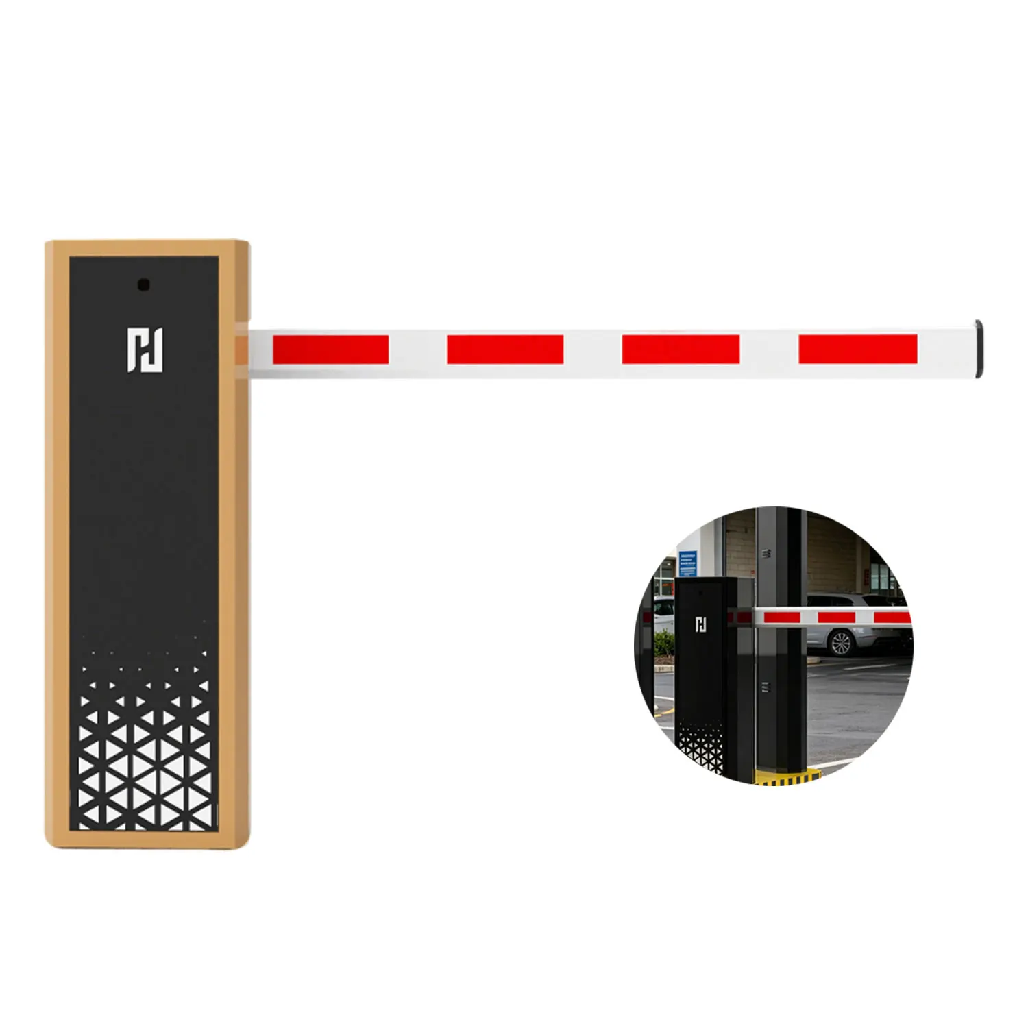 Durable Parking Barrier Gate with Advanc
