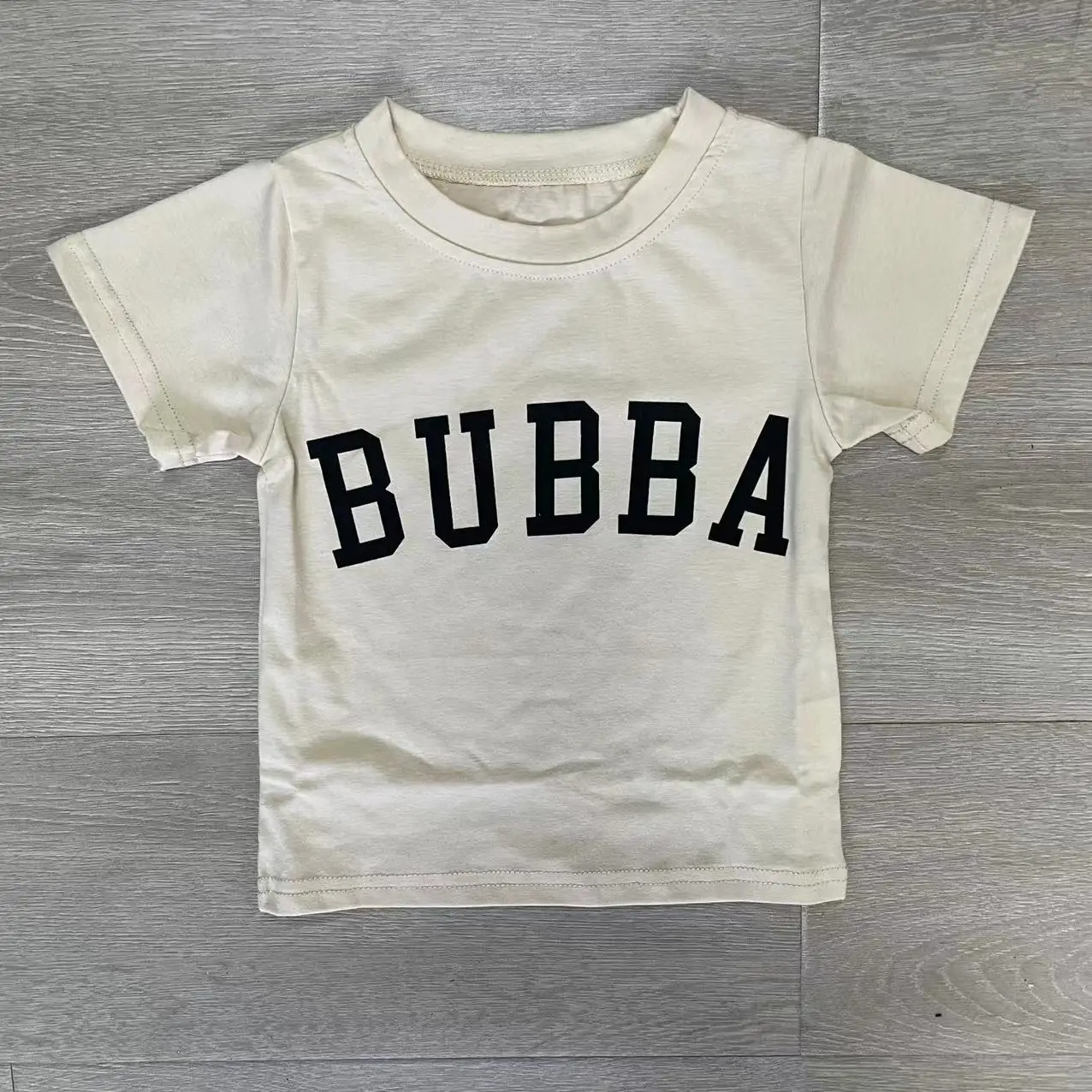 2023 Summer Baby T-shirt Cotton Graphic Bubble and Sissy Baby Girl