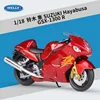 Suzuki hayabusa in red