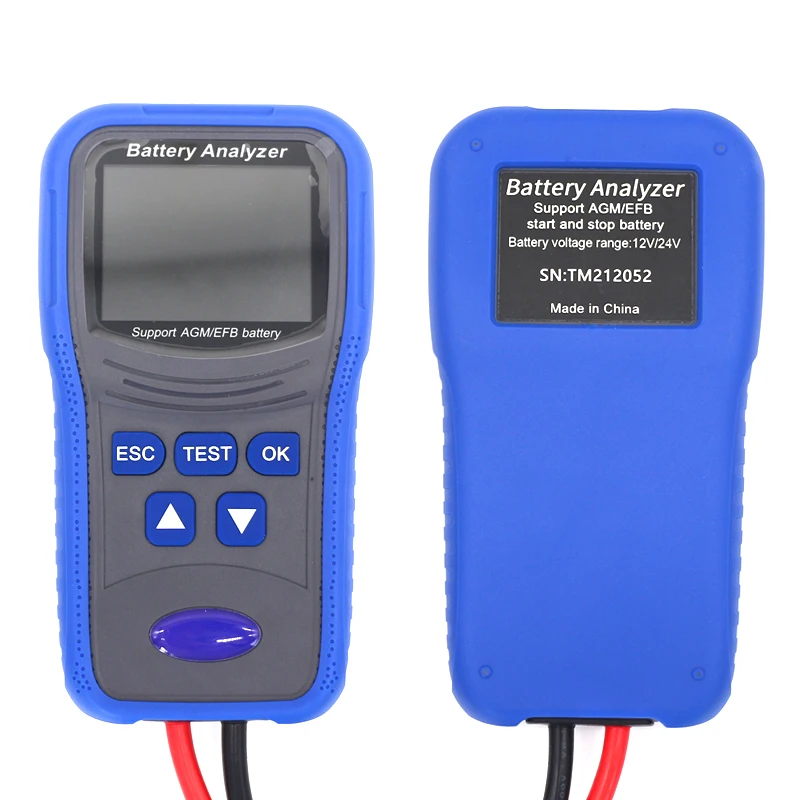 AE300 LCD Digital Car Battery Tester Load Life Tester Analyzer Automotive Diagnostic Tool