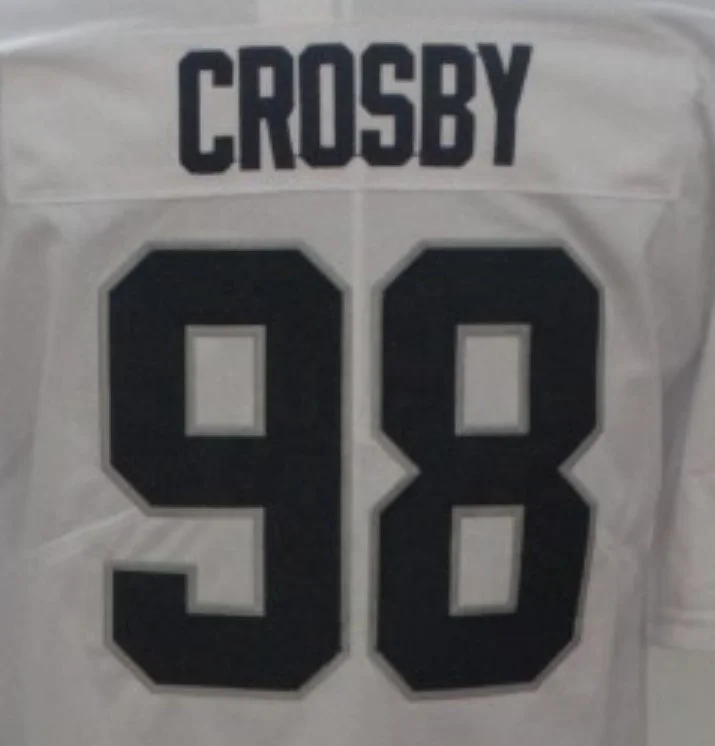 maxx crosby jersey white