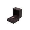 Brown ring box