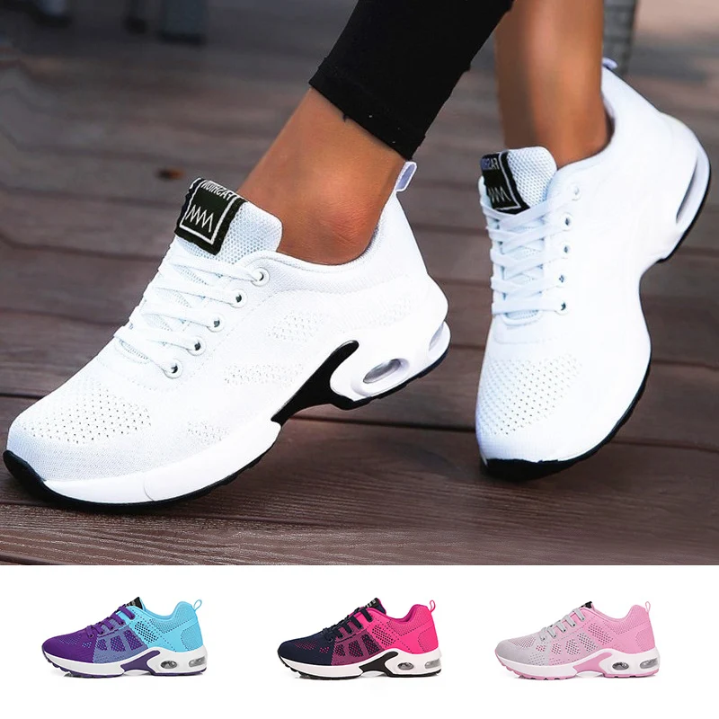 Scarpe Da Ginnastica Da Donna Sneakers Casual In Mesh Scarpe Basse Da Donna  Rosa Sneakers Morbide Leggere Calzature Traspiranti Scarpe Da Basket Taglie  Forti - Buy Scarpe Sportive Di Marca Di Sport