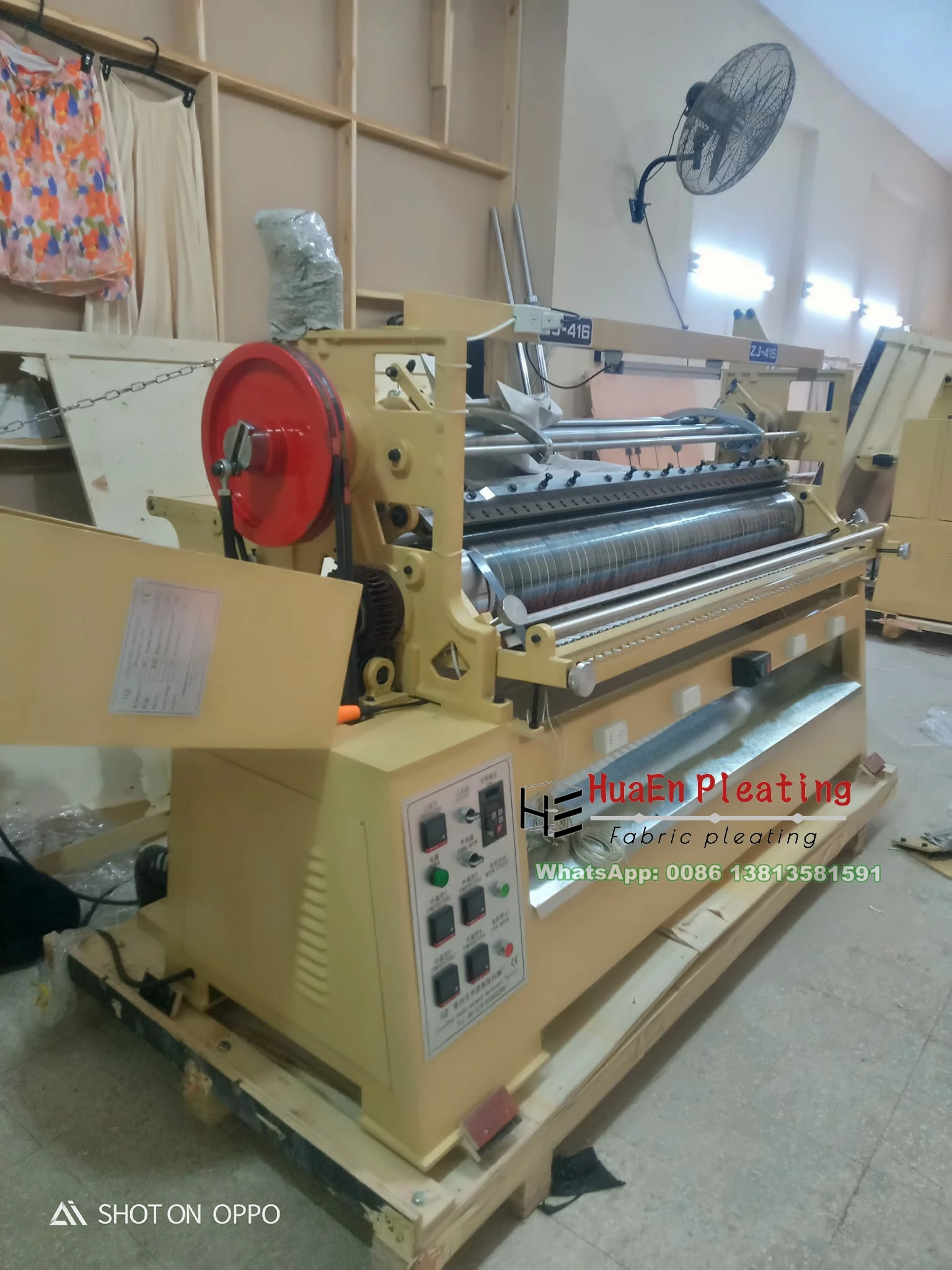 Manufacturer HuaEn ZJ-217 Pleating Machine Multi Funtion for
