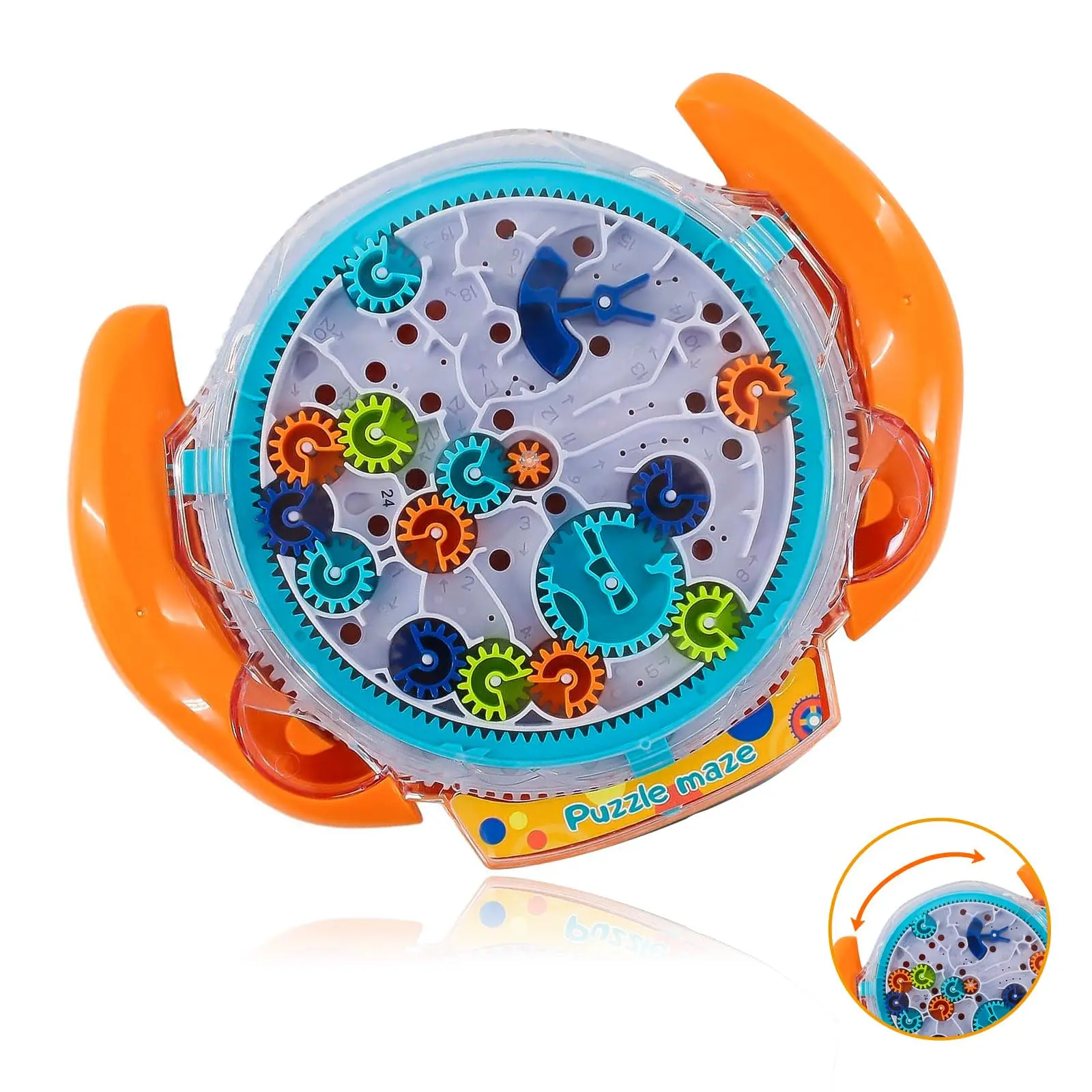 Mind Puzzles for Kids 3-8 3D Maze Puzzle Brain Teasers Gravity Ball Game  Maze Ball Puzzle Toy Gifts Hard Challenge Game Maze