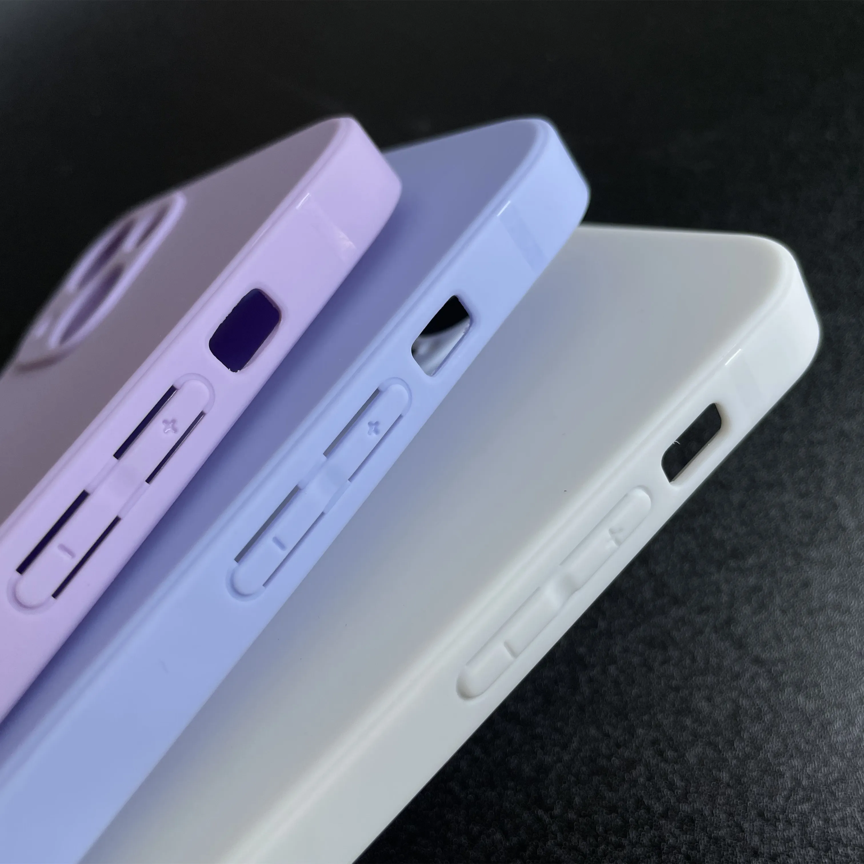 Classic Straight Edge For Iphone 11 Pro X Xr Xs Max Tpu Liquid Silicone