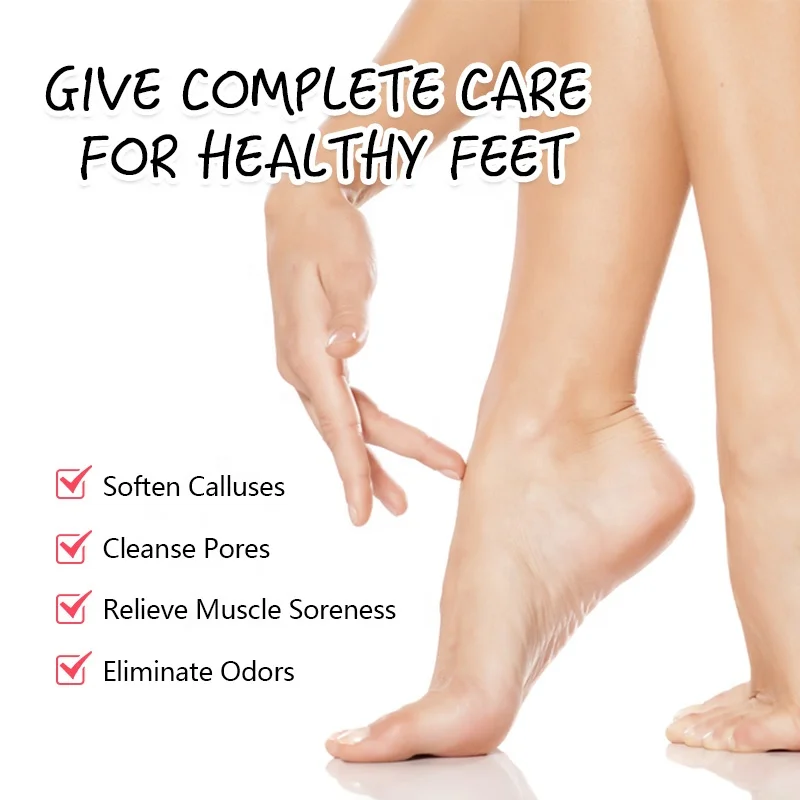 Индивидуальные услуги по уходу за ногами, отшелушивающая розовая Лаванда, Эпсом, Соль Мертвого моря, соль для ванн для ног