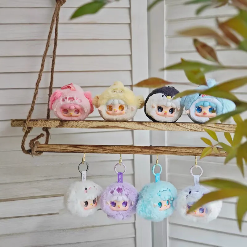 ぬいぐるみ✖️6 In-Stock Yooki Ocean Baby Plush Blind Box Keychain & Gift Pendant
