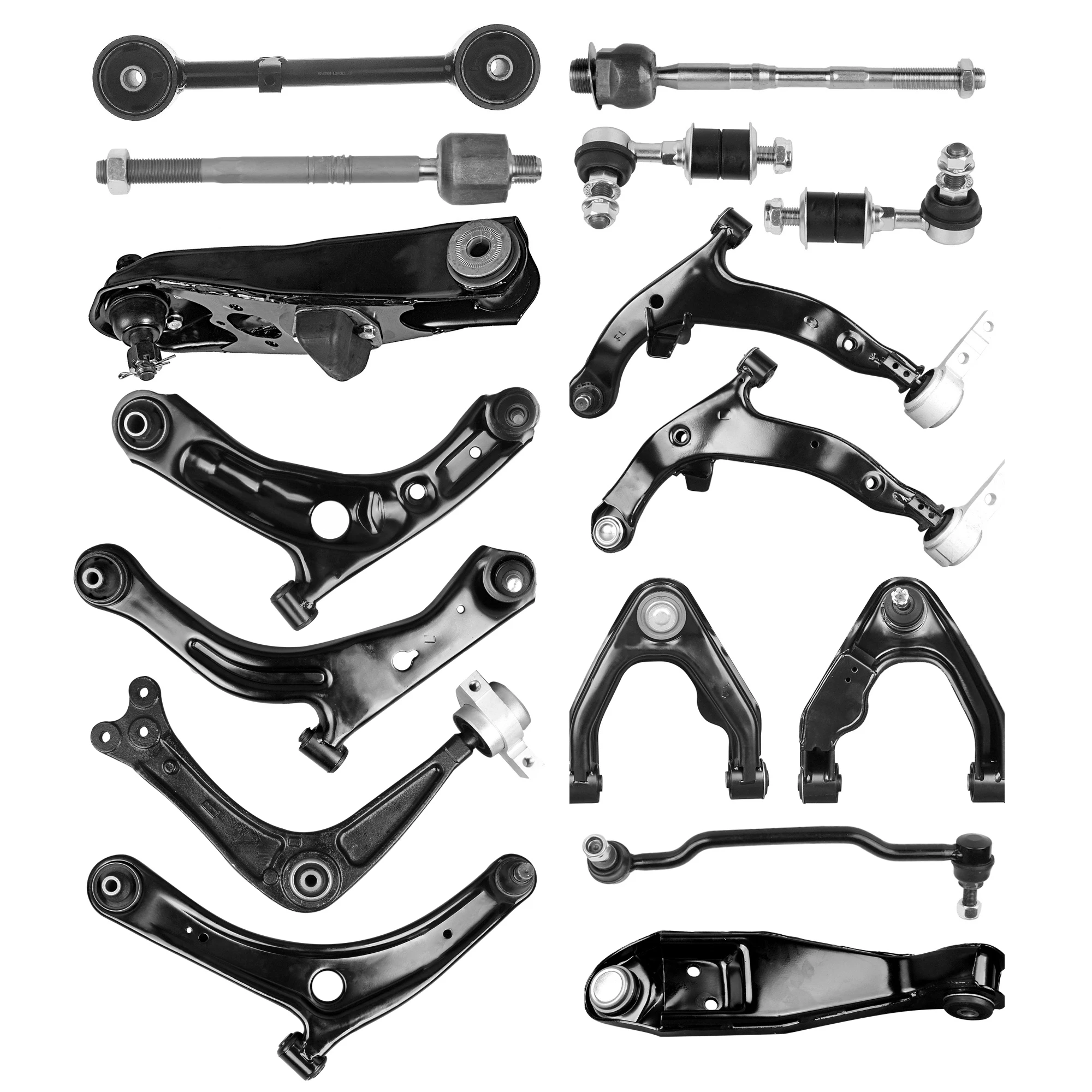 Suspension System Part Front Upper Lower Rear Control Arm Sway Bar Link ...