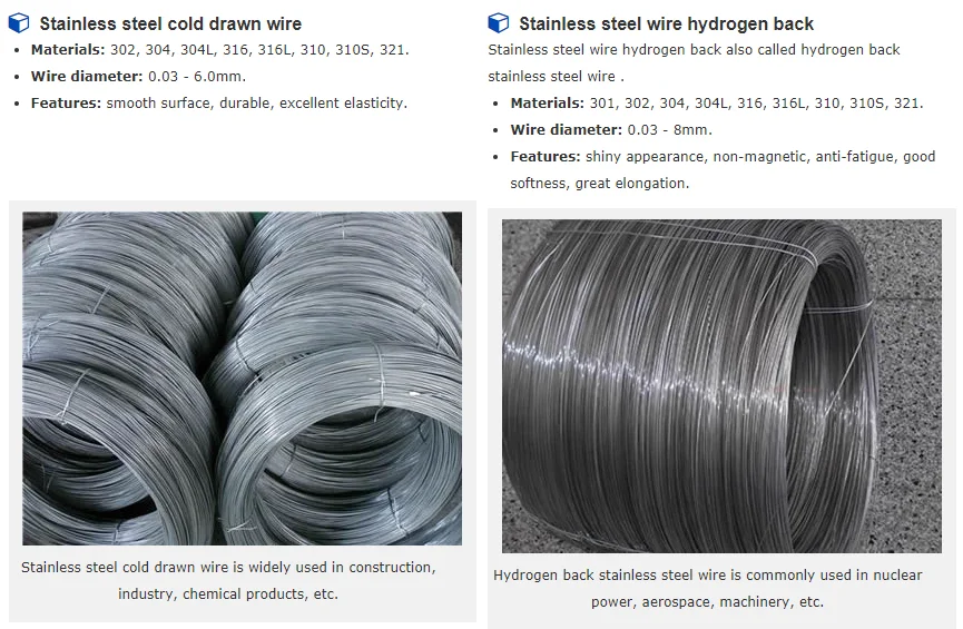 High Quality Ss 22 317L 304 Stainless Steel Wire Rod