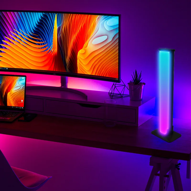 App Remote Control LED Gaming Light Bars RGB Light Bars for TV Ambient Lighting Gaming Party Room Decor