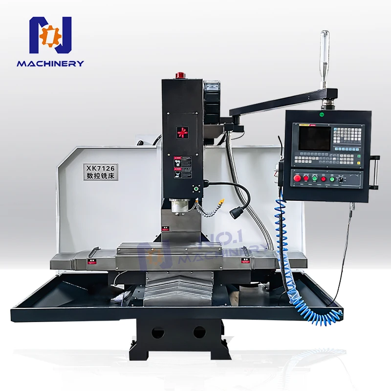 XK7126 3 Axis CNC Milling Machine for Aluminum Machining