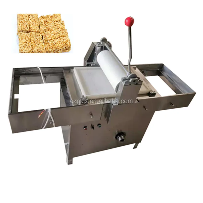 Multi Functional Easy Working Protein bar Press Flatten Machine