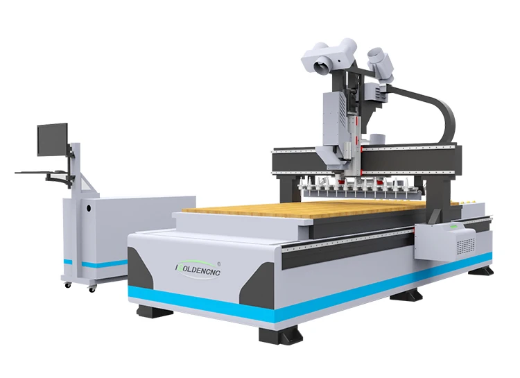 1325 2030 4x4 8x4 Cnc Router Atc Nesting Wood Working Bedroom Furniture ...