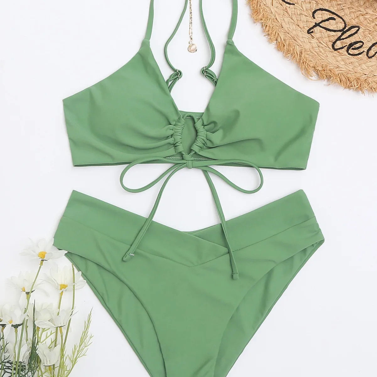 Sexy Mature Woman Micro String Bikini Swimsuit Customization Two Pieces ...