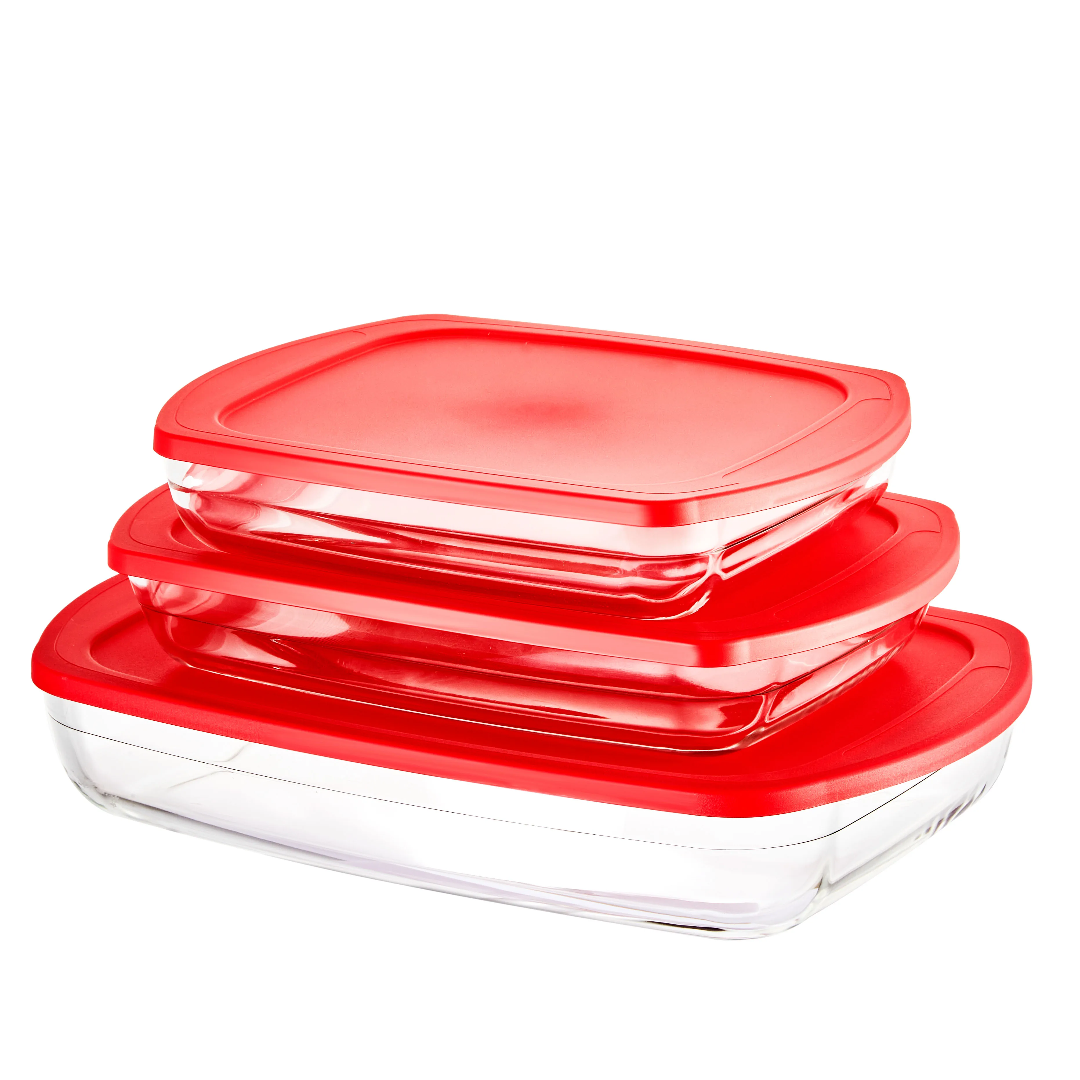 Linuo Non Stick Cookware Baking Accessories Glass Baking Pans Dishes for Kitchen