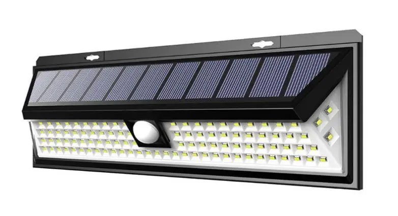 3 режима 118 LED водонепроницаемый Солнечный свет сада уличный светодиодный светильник на солнечной батарее на открытом воздухе датчик движения настенный светильник на солнечной батарее