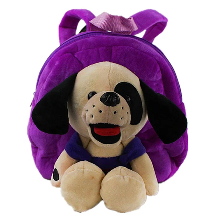 custom plush backpack