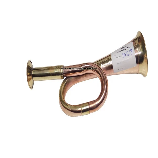  AnNafi® Copper Bugle  Solid Copper Bugle US Military