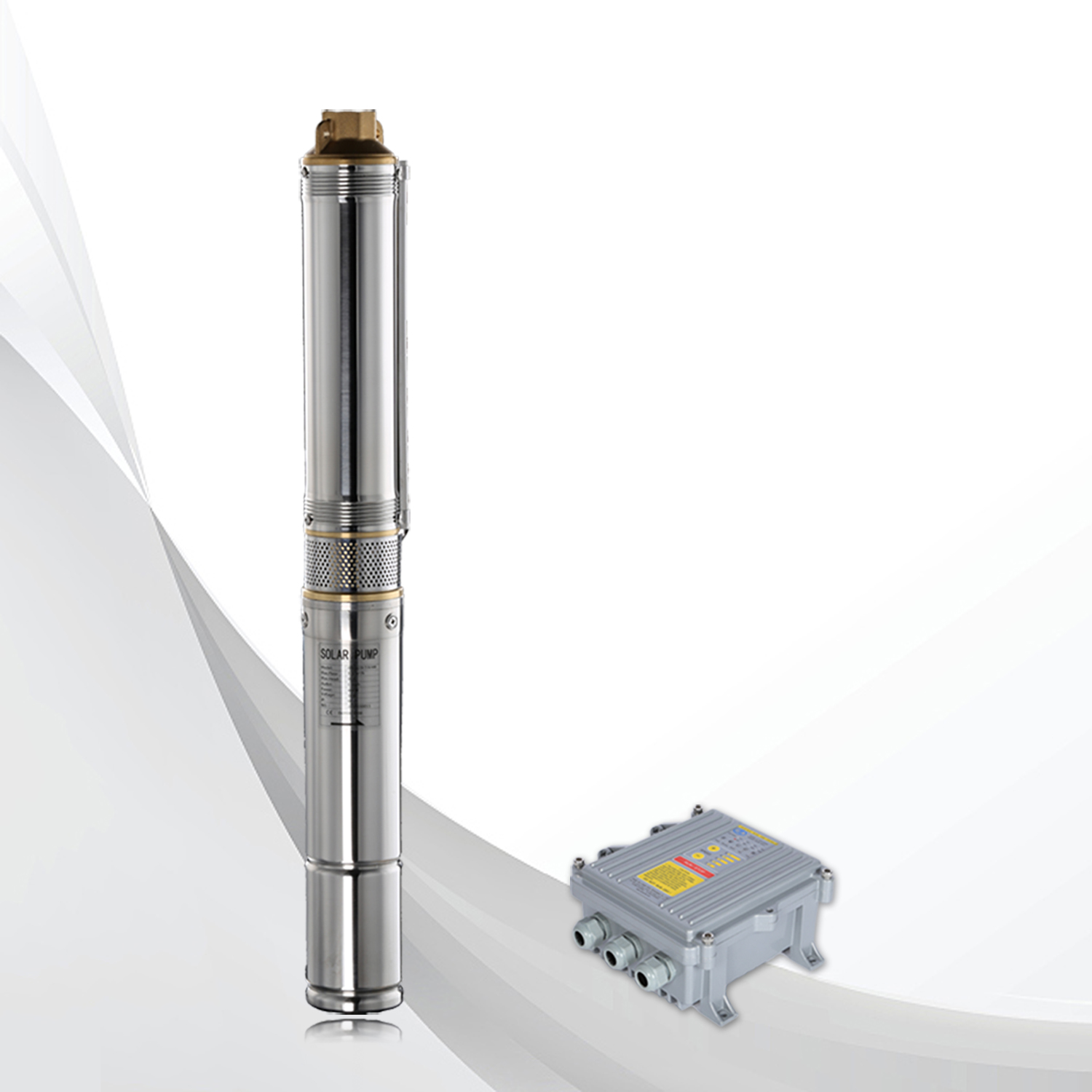 
4SPC12/85-D90/1200 долговечная высокомощная солнечная система водяного насоса, сделано в Китае 