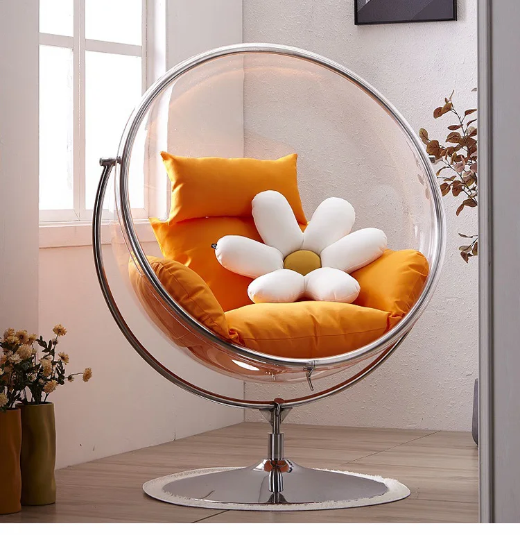 Hot Sale Garden Swing Hanging Chairs Transparent Acrylic Bubble Chair