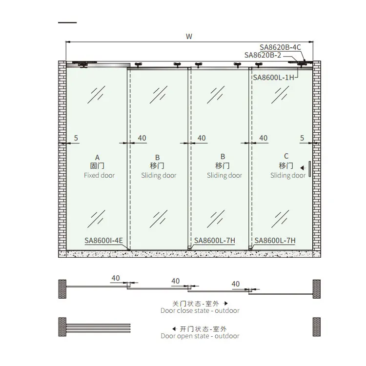 HDSAFE Frameless Glass Doors - Stylish & Space-saving