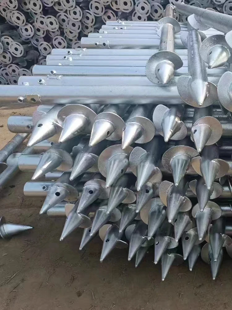 Heavy Duty Ground Screw Anchor Production Spiral Ground Helical Screw Pile Buy Spiral Ground