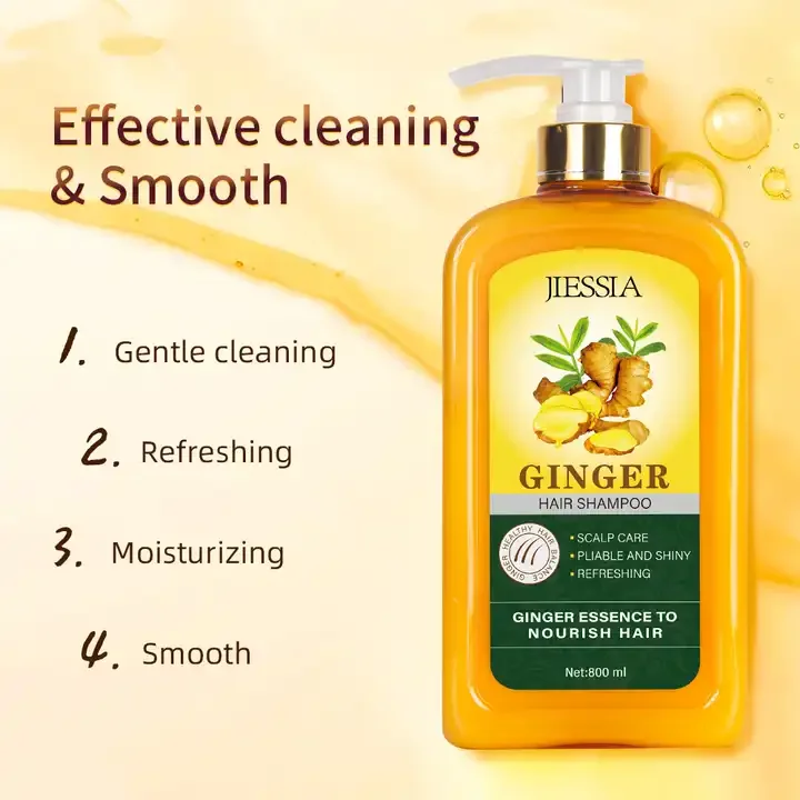 New Design 2-IN-1 Chinese Shampoo Ginger - Moisturizing