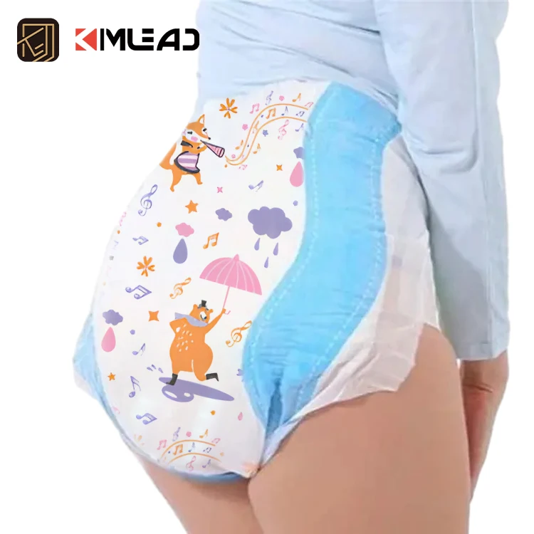 Kimlead abdl super thick  diaper abdl diapers for teenager sabdl diaper 1 pieces