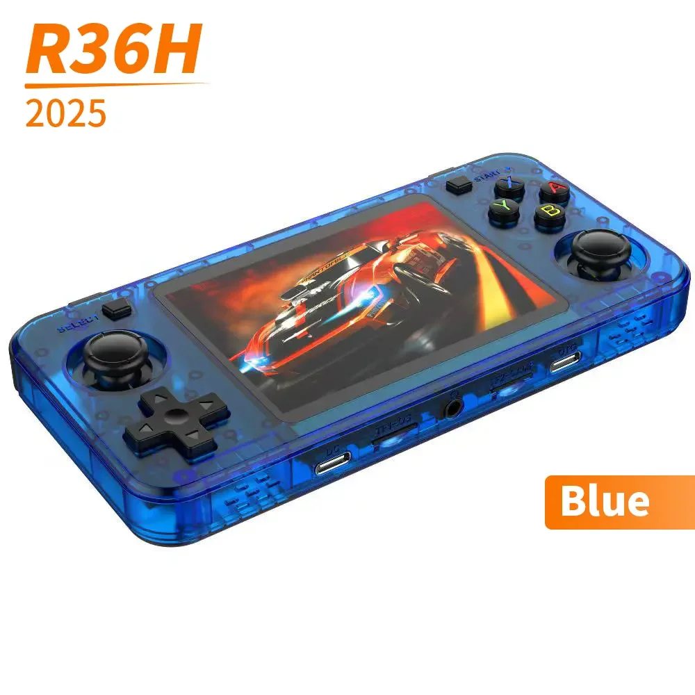 Consola Retro R36S Con 20.000 Juegos, Pantalla IPS De 3.5 Pulgadas Y Batería De 3200 MAh – Ideal Para Revivir Clásicos De NES, GBA, PSP Y Más