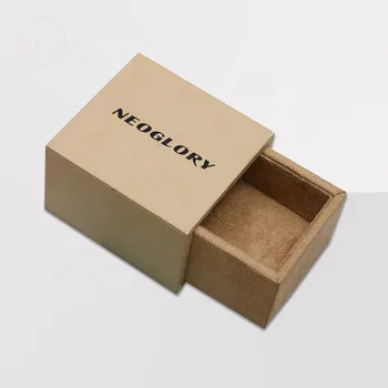 Custom Luxury With Drawers Paper Rigid Gift Packaging Slide Open Drawer Gift Box For Jewelry Accessory
