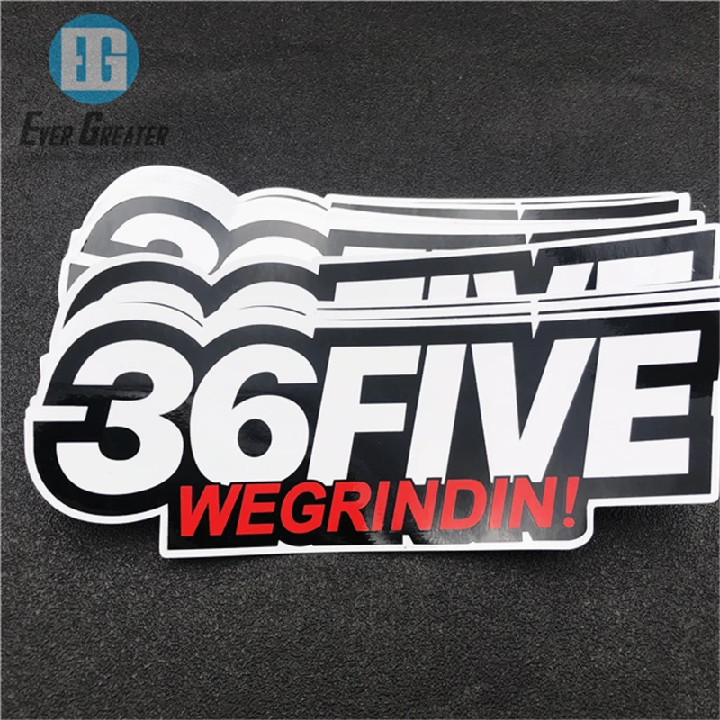 Устойчивая к УФ-излучению Водонепроницаемая виниловая наклейка на заказ