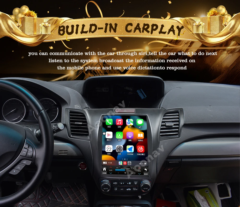 Android Touch Screen Car Radio for Honda Acura RDX 2013 2014 2015 2016 GPS Car Video Players Autoradio Stereo Receiver