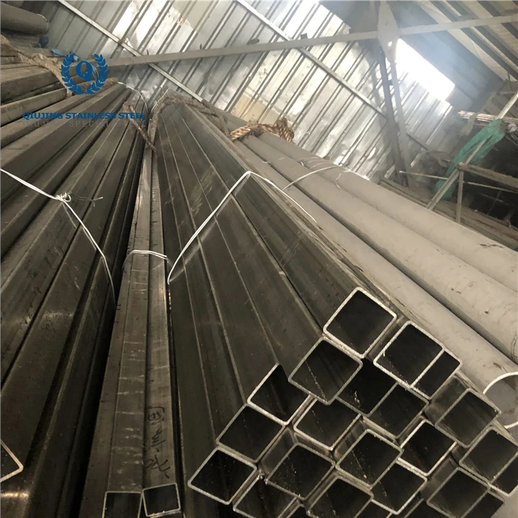 ASTM A240  Manufacturer 430 304 321 316 301 310S Welded Seamless Stainless Steel Square Tube