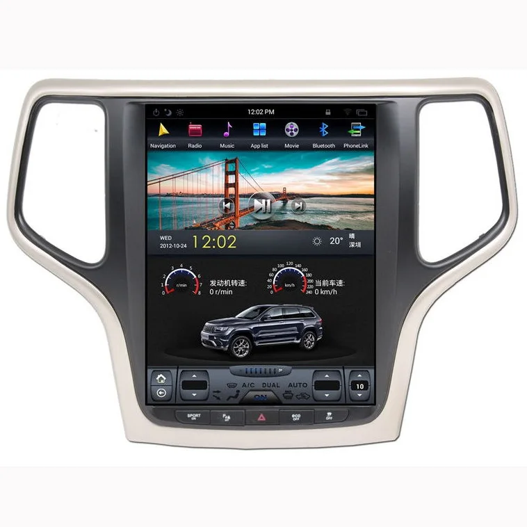 jeep grand cherokee navigation radio replacement for sale