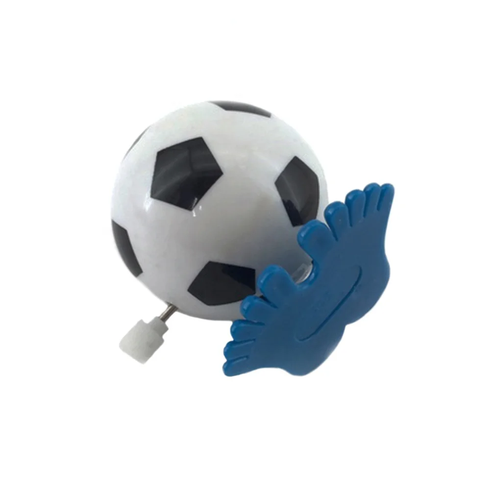 Лидер продаж, детские подарки, мультяшный механизм для ходьбы на цепочке, прекрасная пластиковая заводная игрушка для футбола