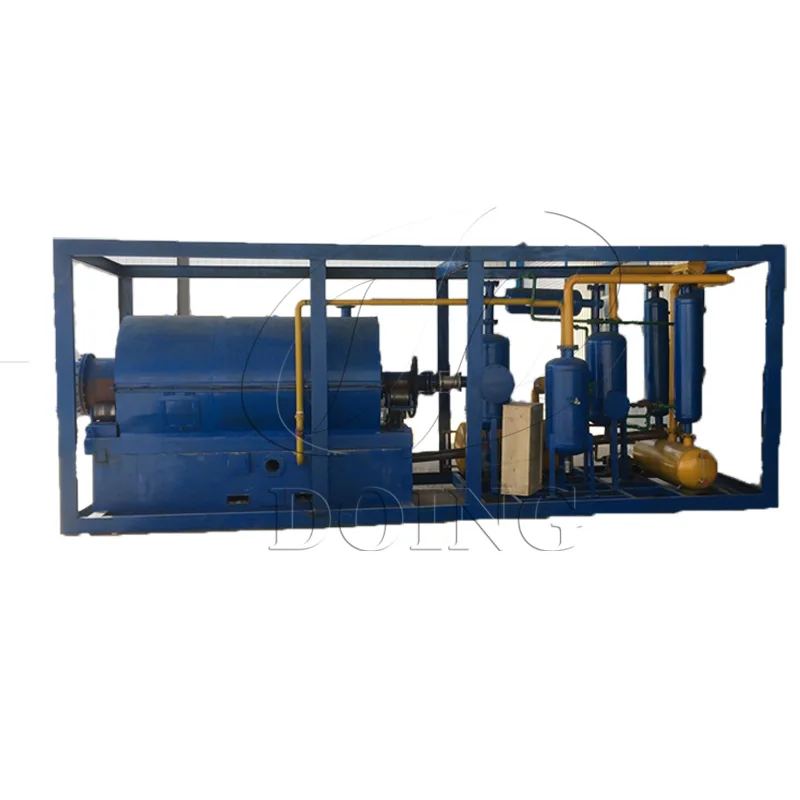 Lab Scale 100kg Mini Plastic Pyrolysis Reactor Type Tyre Waste Pyrolysis Machine