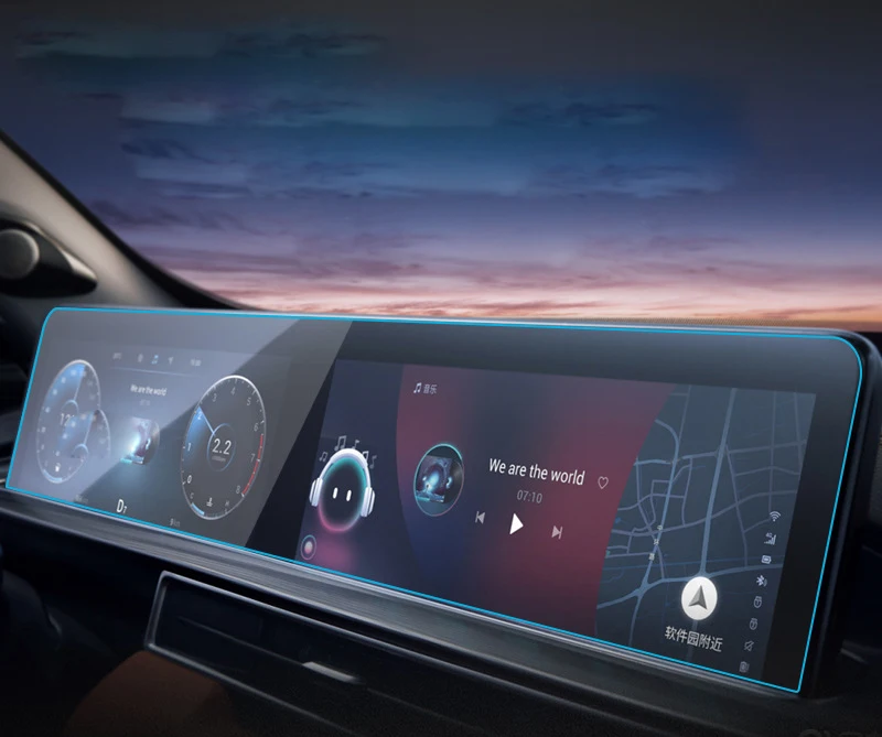 Pellicola Protettiva Per Lo Schermo In Vetro Temperato Per Chery Tiggo 4 2019 Autoradio Gps Navigazione Interniaccessori Per Cruscotto Del Veicolo