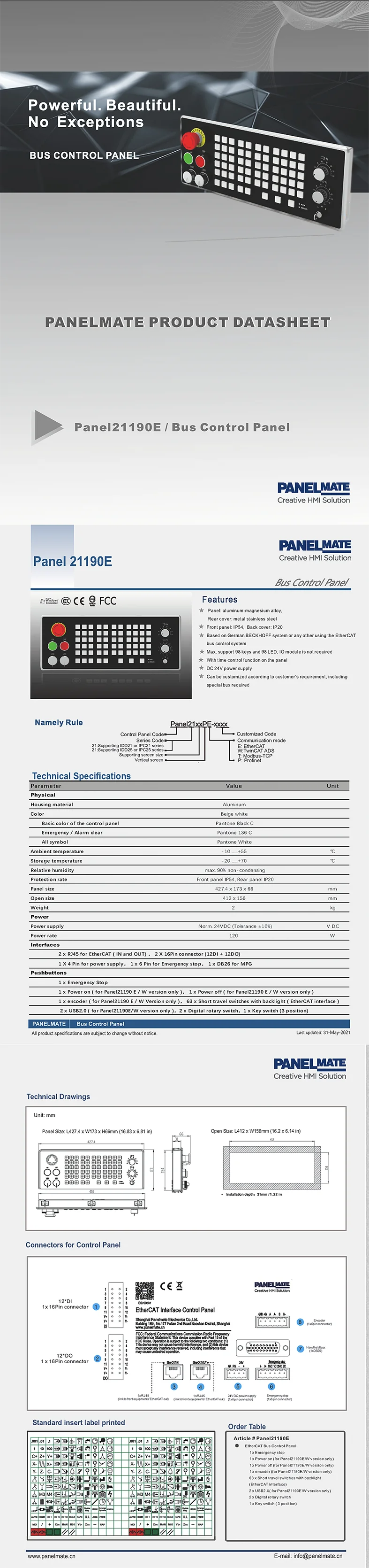 Bảng Điều Khiển CNC | EtherCAT | NUM Flexium CNC MP06 | Bảng Điều Khiển Công Nghiệp PC Cho Máy Điều Khiển CNC