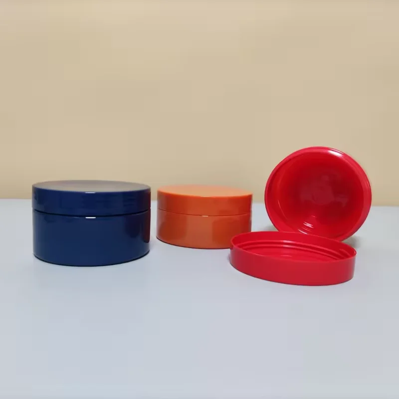 Free Samples 35ml 120ml 150ml 240ml 300ml Face Cream Packaging Plastic PET Cosmetic Jar