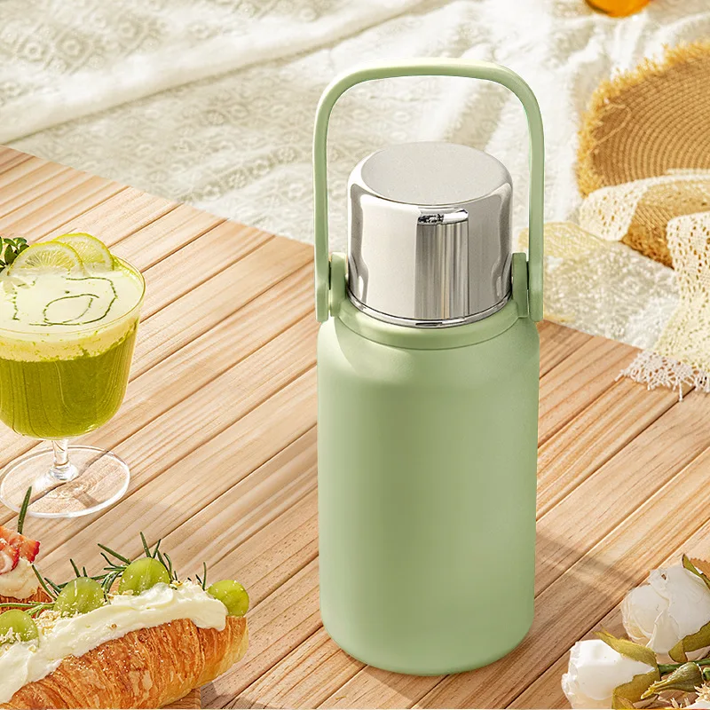 Vacuum Flask Wide Thermos Flask Large Capacity Sports Kettle