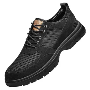 New Size 48 Men's Shoes Outdoor Soft-soled Mesh Fabric Lightweight and Breathable Men's Sports Casual Shoes