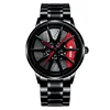 Bracelet en acier rouge Rotat