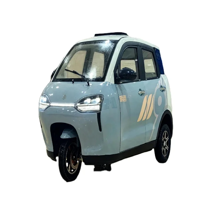 MINGJUE 72V Electric Tricycle Comfortable Closed Body Design for Cargo Use