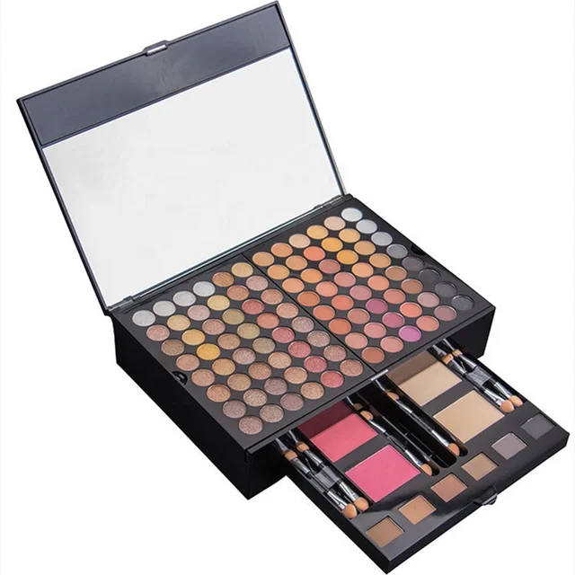 Custom Your Own Brand Pigment 194 Colors Eye shadow Case Makeup Set Cosmetic Pressed Private label Eyeshadow - Image 3