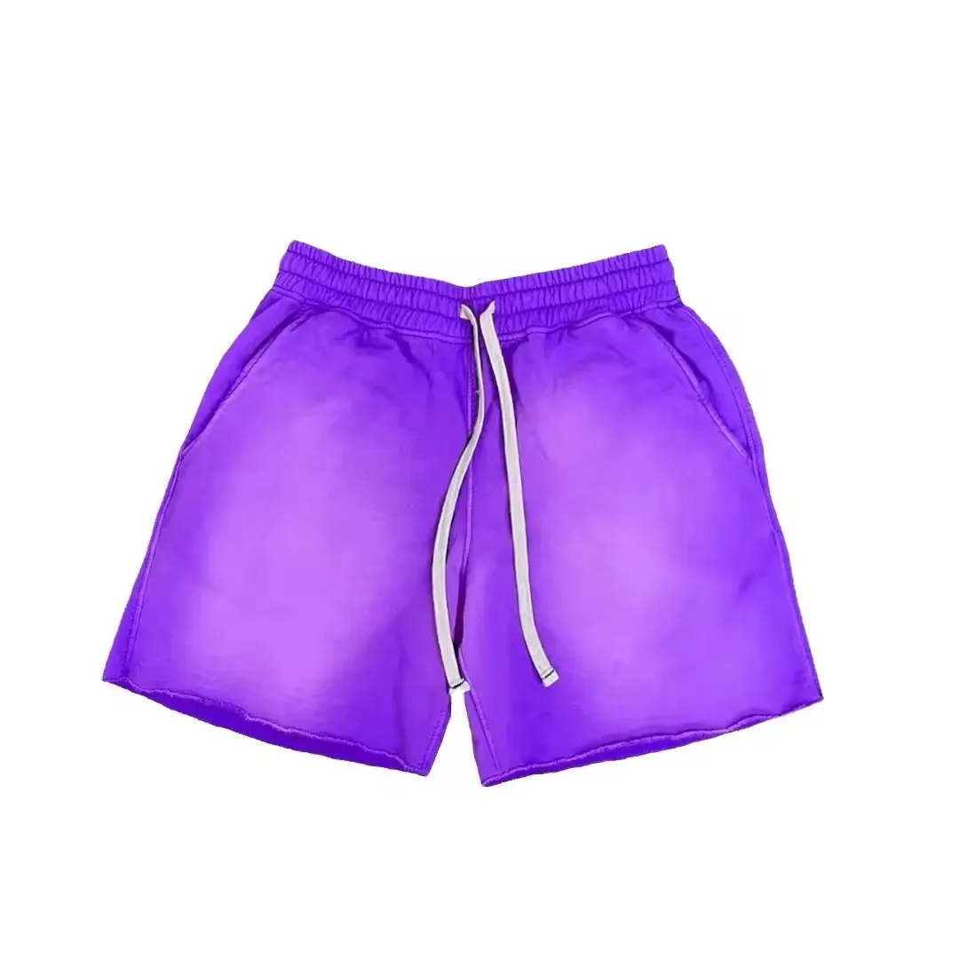 Shop Our Custom Men Vintage Sun Dye Fade Sweat Cotton Shorts