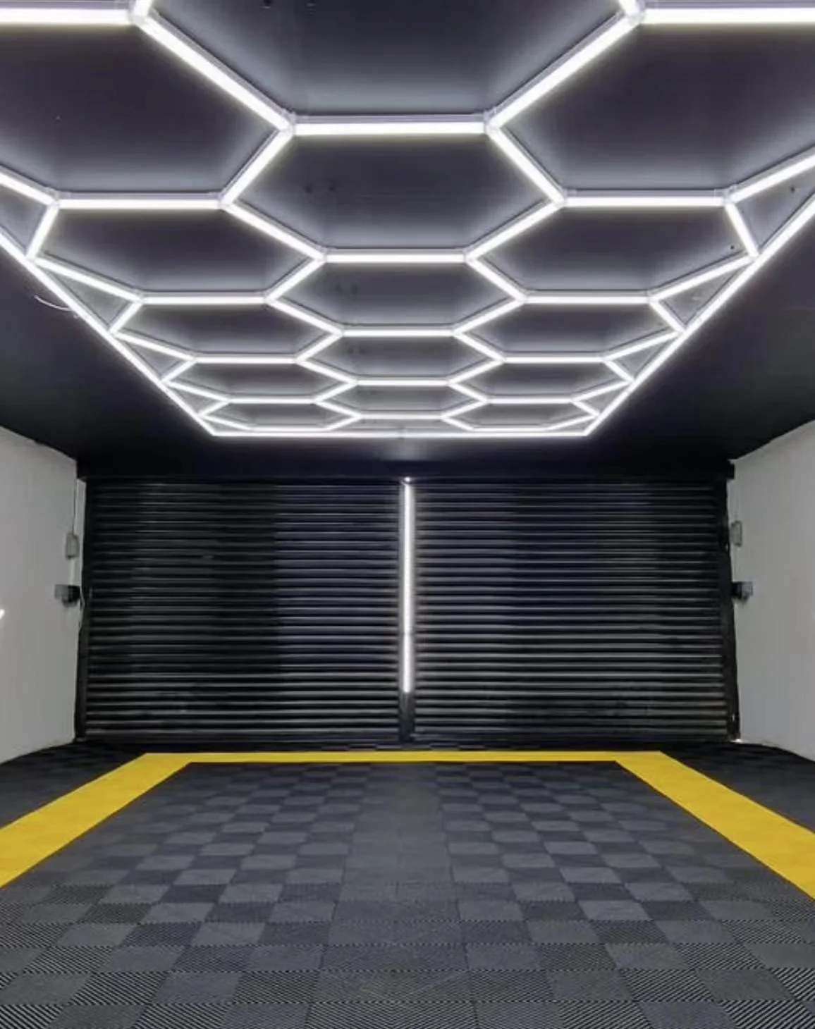 車の詳細機器六角形LedライトショールームLedハニカムシーリングライト