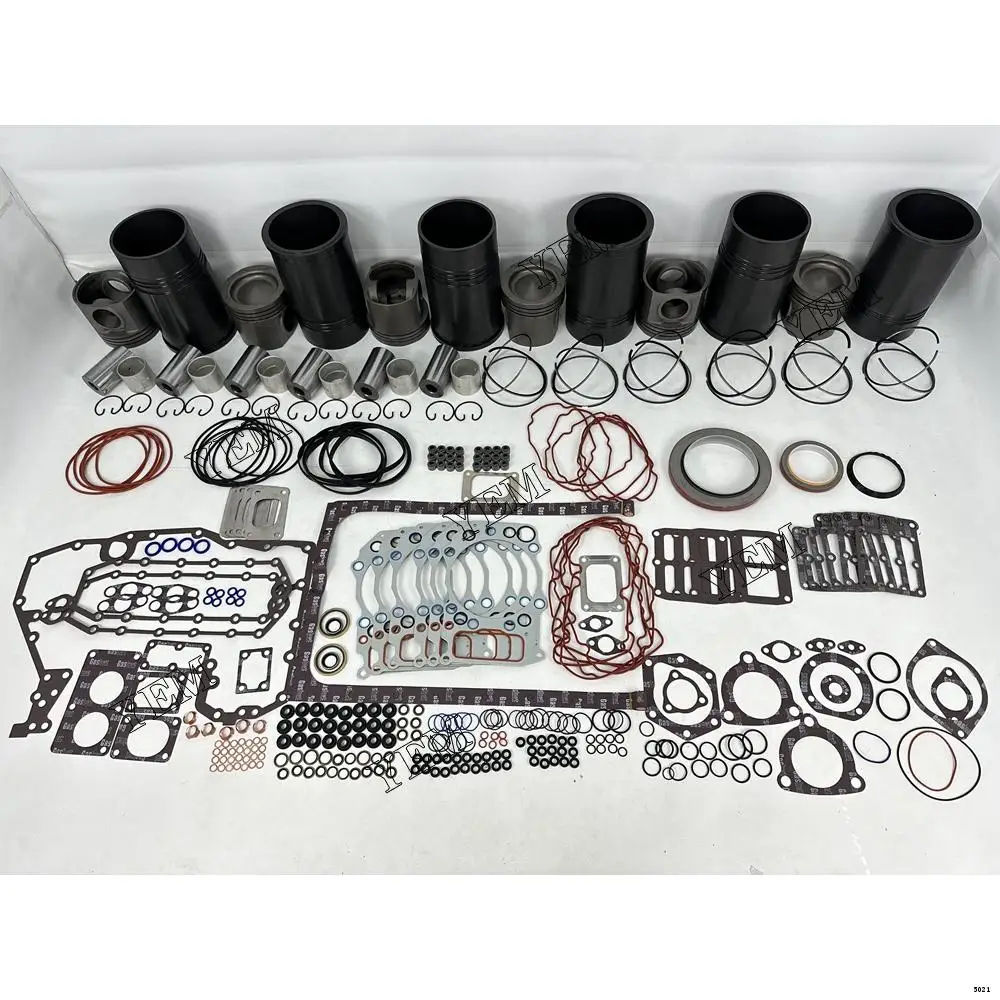 QSK23 Overhaul Kit With Cylinder Piston Rings Liner Gasket Kit 4095489 4089357 4095490 for Diesel Engine Repair Parts