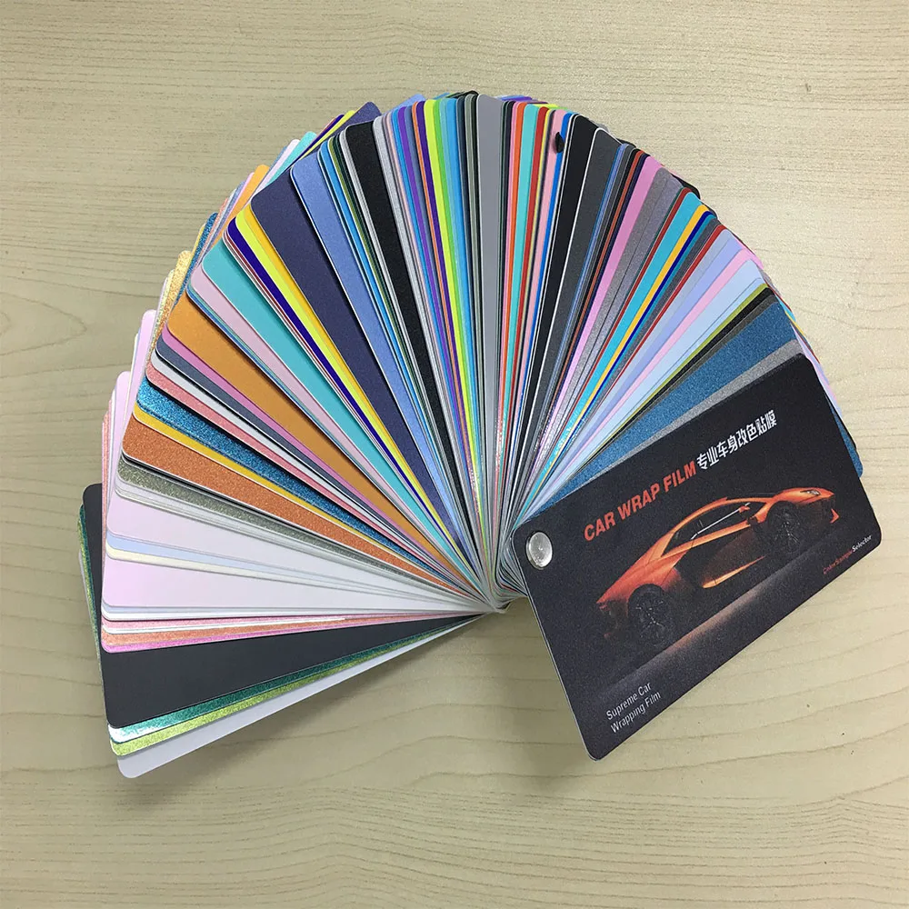 Wholesale WRAPMASTER More Than 180 Color Car Wraps Sample Booklet Vehicle  Body Vinyl wrap Auto Car Stickers From m.